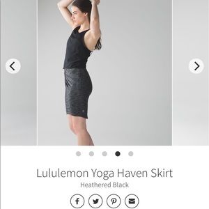 Lululemon haven pencil skirt